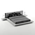 Sophisticate your space with Modloft Worth Bed 3D model small image 3