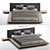 Sophisticate your space with Modloft Worth Bed 3D model small image 4