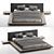 Sophisticate your space with Modloft Worth Bed 3D model small image 7