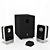 Immersive Sound Experience - Logitech LS-21 3D model small image 3