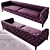 Elegant Windsor Sofa: Timeless Beauty 3D model small image 2