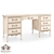 Romano Home Nicole No. 2 Writing Desk 3D model small image 1