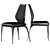 Elegant Pontecorvo Chair: Italian Design Masterpiece 3D model small image 1