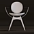 Modern Circle Chair: Stylish and Versatile 3D model small image 4