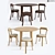 Stylish Runt Furniture Set 3D model small image 1