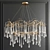 Elegant Double Tear Chandelier 3D model small image 1