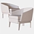 Elegant Chelsea Armchair: 3D Model 3D model small image 3