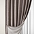 Exquisite Curtain Model: 3DS Max & OBJ 3D model small image 3