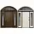 Om Thermowood: Stylish and Intelligent Doors 3D model small image 1