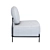 Elegant Pawai Arm Chair 3D model small image 2