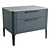 Mara Furman Nightstand: Sleek & Stylish 3D model small image 4
