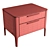 Mara Furman Nightstand: Sleek & Stylish 3D model small image 5