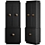 Elegant Black Cabinet with Alsace-Inspired Design 3D model small image 1