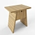 Asayo Bedside Table - Compact and Stylish 3D model small image 4