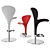 Sleek and Stylish Oslo Stool 3D model small image 3