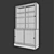 HAVSTA Sliding Door Combination - Gray (121x47x212 cm) 3D model small image 2