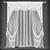 Elegant Poly Curtains 3D model small image 2