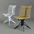 Elegant Skeleton Designer Chair 3D model small image 2