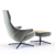 Poltrona Frau Jay Lounge Chair 3D model small image 2