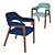 Modern Olive Chair: Stylish & Functional 3D model small image 1