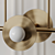 Modern Elegance: Nodes 8 Light Linear Suspension 3D model small image 4