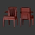 Title: SAFFRON Solid Wood Chair 3D model small image 2