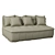 Alta Bay Window Sofa - Elegant and Spacious 3D model small image 3