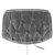 Sleek Velvet Scoop Stool: Enhance Realism 3D model small image 4