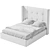 Vintage Classic High-Buttoned Bed 3D model small image 4