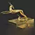 Elegant Gazelle Sculpture 3D model small image 2