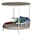Trampoline Sofa: Relaxation Island for Outdoor Spaces 3D model small image 3