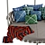 Trampoline Sofa: Relaxation Island for Outdoor Spaces 3D model small image 4