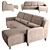 Elegant Comfort: Cabo Sofa 3D model small image 1