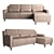 Elegant Comfort: Cabo Sofa 3D model small image 2