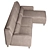 Elegant Comfort: Cabo Sofa 3D model small image 4