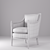 Comfy Cosmo Armchair 3D model small image 2