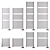 Sleek Terma MIKE ONE Towel Warmers 3D model small image 2