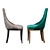 Taranko Aspen Chair: Crafted Natural Beauty 3D model small image 2