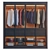 Eracle Dark Wardrobe 3D model small image 2