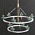 Elegant Roseland Ceiling Light 3D model small image 4