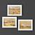 Elegant Frame Collection 3D model small image 1