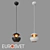 Ultra OM Pendant Lamp - Eurosvet 50170/1 3D model small image 1