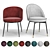 Elegant Eichholtz Chair Set - Impressive Design & Versatile Color Options 3D model small image 1