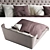 Luxury Furman Bed: Ultimate Comfort & Style 3D model small image 2