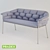 Elegant OM Sofa: Eleanor by PRADEX 3D model small image 3