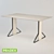 OM Twist Dining Table by PRADEX 3D model small image 1