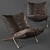 Amir Sayyadi Armchair: Sleek Design and Ultimate Comfort 3D model small image 1