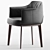 Archibald Leather Armchair by Poltrona Frau 3D model small image 4