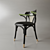 Renewal Epoxy-Infused Wooden Chair 3D model small image 1