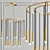 Glowing Elegance: Grok Candle Gold 3D model small image 1